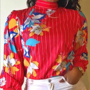 KOANA RED BLOUSE